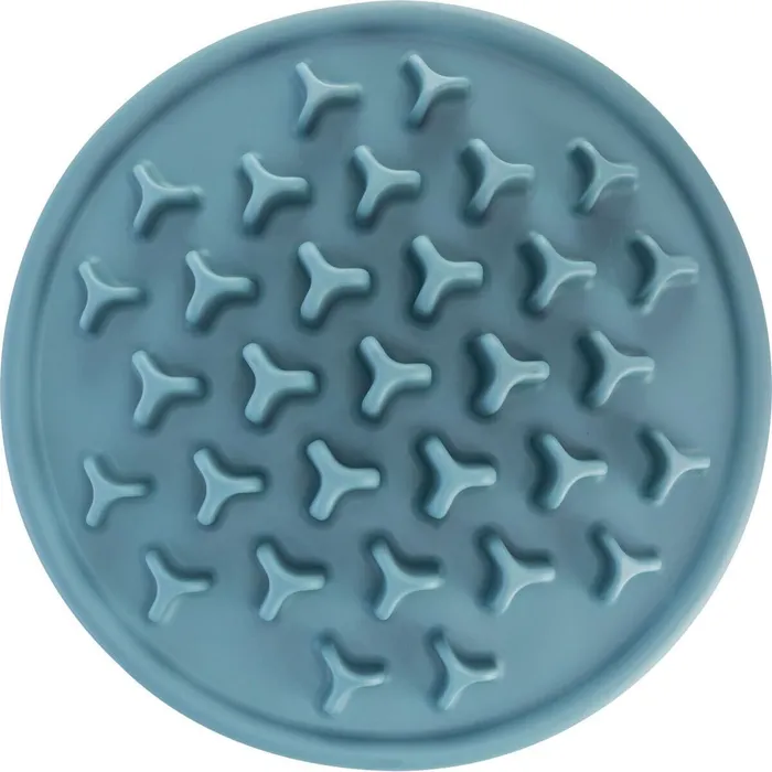 Główne zdjęcie produktu Protihltací talíř Slow feeding PILLARS, k pomalému krmení, TPE, o 35 cm, modrá