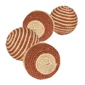 Następne zdjęcie produktu Kulki sznurkowe - brązowo-beżowe 4,5 cm