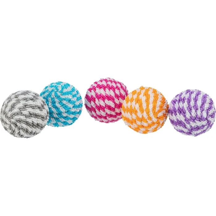 Główne zdjęcie produktu Provázkové míčky - různé barvy 4,5 cm TRIXIE