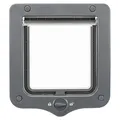 Następne zdjęcie produktu Drzwi przejściowe dla kota, dwustronne, 20x22cm, szare