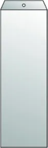 Przezroczysta okładka Karta magazynowa 112x326 mm, 120mic. [100 szt.]