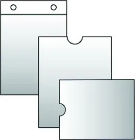 Przezroczysta okładka Bilet czasowy 85x115 mm, 120 mic.