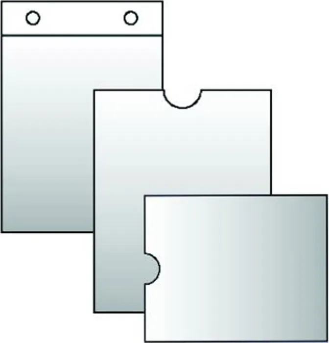 Główne zdjęcie produktu Průhledný obal 85x115 mm časová jízdenka, 120mic.[100 ks]