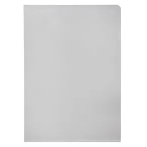 Okładka przezroczysta A4 "L" PCV przeźroczysta, 120mic. [100 szt.]