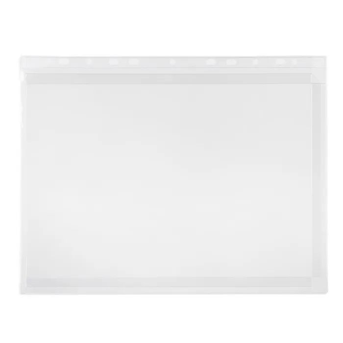 Główne zdjęcie produktu Průhledný obal na katalogy PVC eurozávěs, U, 165mic. [10 ks]