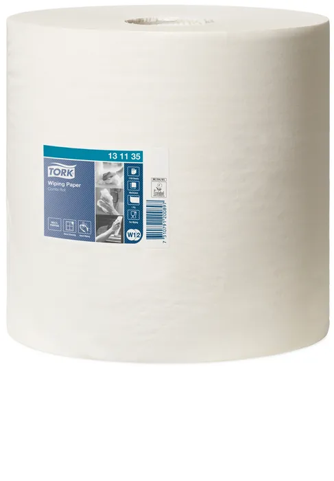 Główne zdjęcie produktu Průmyslová papírová utěrka Tork 131135 Advanced 415 malá role [1 ks]