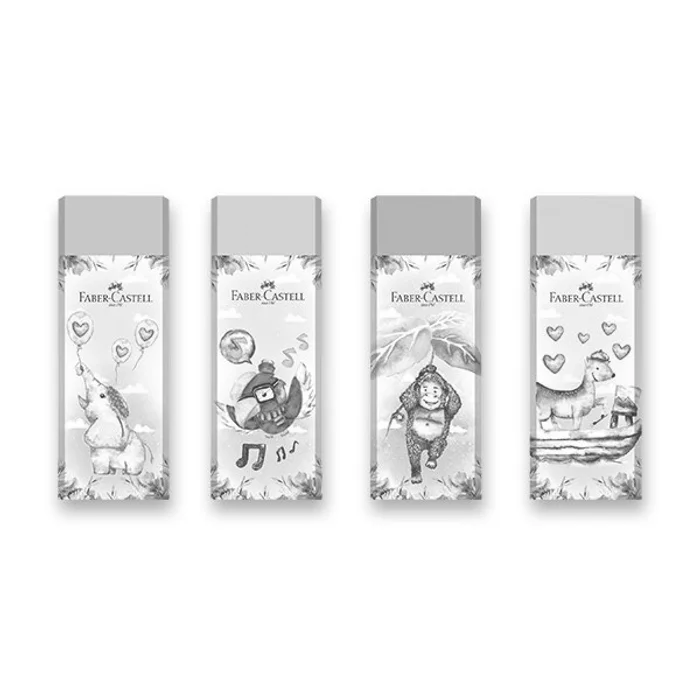 Główne zdjęcie produktu Pryž Faber-Castell Happy Jungle mix motivů