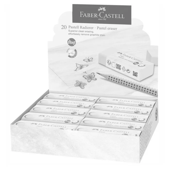 Główne zdjęcie produktu Pryž Faber-Castell PVC-Free/Dust-Free Pastel mix barev