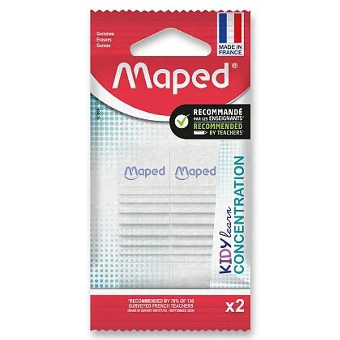 Główne zdjęcie produktu Pryž Maped Kidy Learn Concentration 2 ks