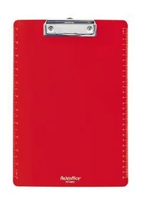 Blok do pisania FO-CB011, czerwony, A4, FLEXOFFICE