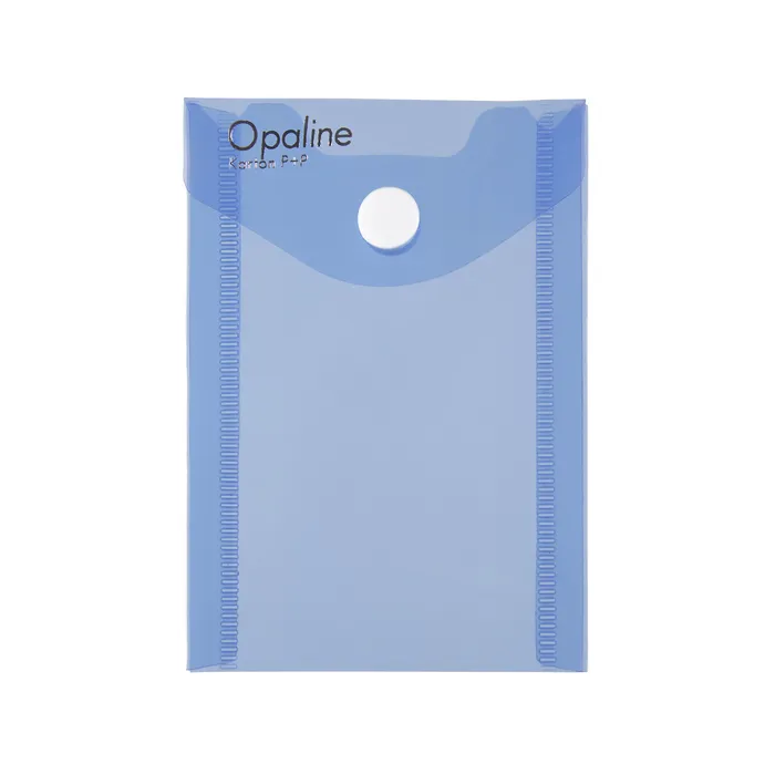 Główne zdjęcie produktu Psaníčko s drukem A7 na výšku Opaline modrá