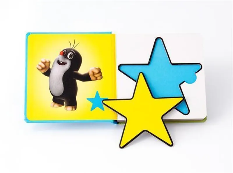 Główne zdjęcie produktu Puzzle leporelo, Krtek tvary a barvy, JIKO