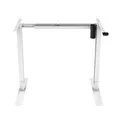 Następne zdjęcie produktu Stelaż / podstawa biurka, elektycznie regulowany, regulacja rozstawu 500mm, biały, 70 kg nośność, ergo