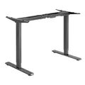 Stelaż / podstawa biurka, elektycznie regulowany, regulacja rozstawu 500mm, system antykolizyjny, czarny, 100 kg nośność, Powerton