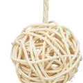 Następne zdjęcie produktu Kule rattanowe z dzwonkiem 3 szt., wiszące, 24 cm