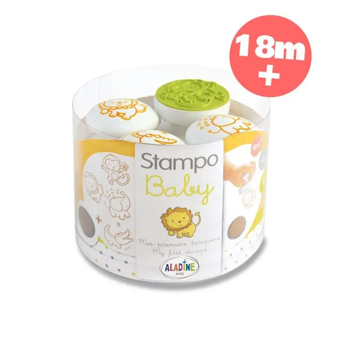 Główne zdjęcie produktu Razítka Aladine Stampo Baby - ZOO