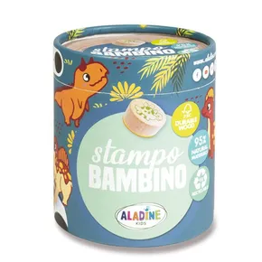 Pieczątki Aladine Stampo Bambino Dinozaury, 8 szt