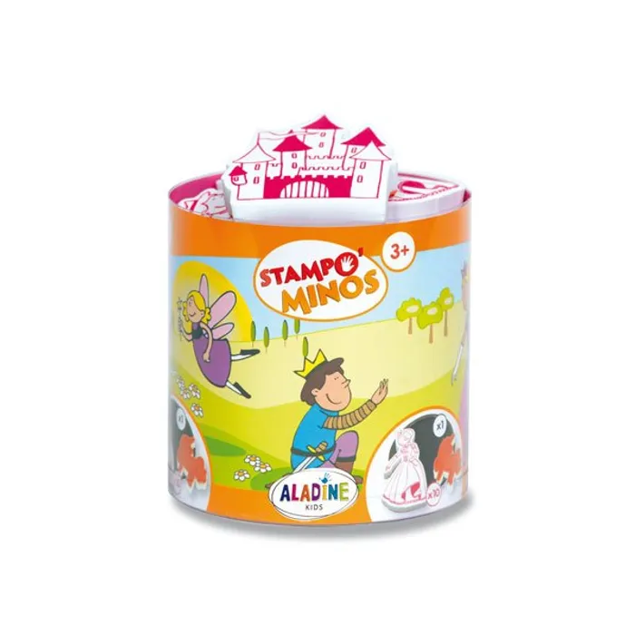 Główne zdjęcie produktu Razítka Aladine Stampo Minos - Pohádkový svět 10 razítek