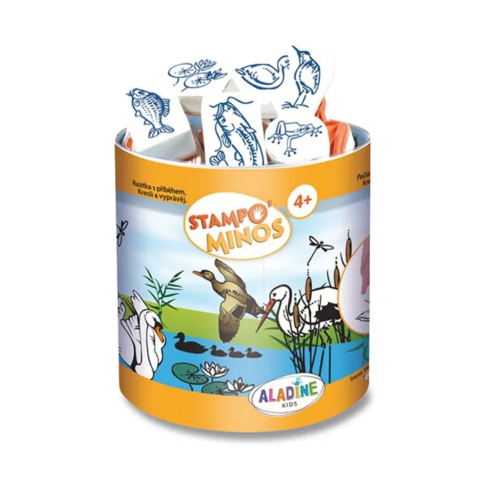 Główne zdjęcie produktu Razítka Aladine Stampo Minos U vody, 41 ks
