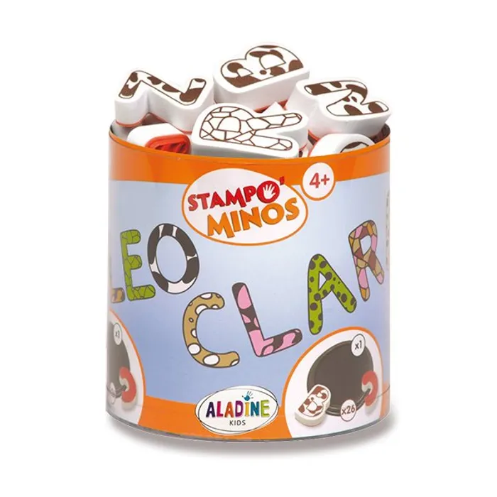 Główne zdjęcie produktu Razítka Aladine Stampo Minos - Velká abeceda