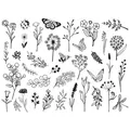 Następne zdjęcie produktu Kreatywny stempel Spring Meadow, 37 szt.
