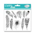 Stemple żelowe Aladine Clear Feathers, 10 szt