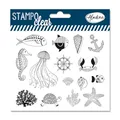 Stemple żelowe Stampo Clear Sea world, 15 szt