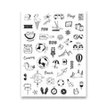 Następne zdjęcie produktu Znaczki podróżne Stampo Scrap, 46 szt.