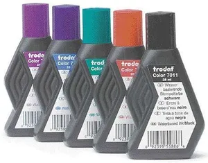 Pieczęć kolor, 28 ml, TRODAT, czarny