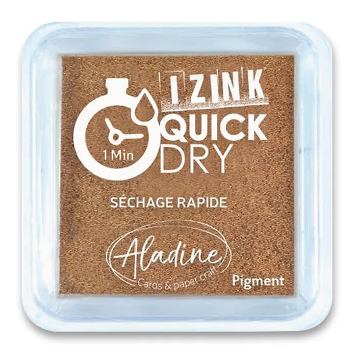 Główne zdjęcie produktu Razítkovací polštářek Aladine Izink Quick Dry měděná