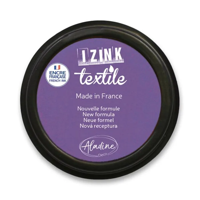 Główne zdjęcie produktu Razítkovací polštářek Izink Textile fialová