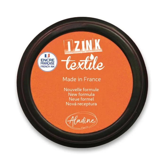 Główne zdjęcie produktu Razítkovací polštářek Izink Textile oranžová