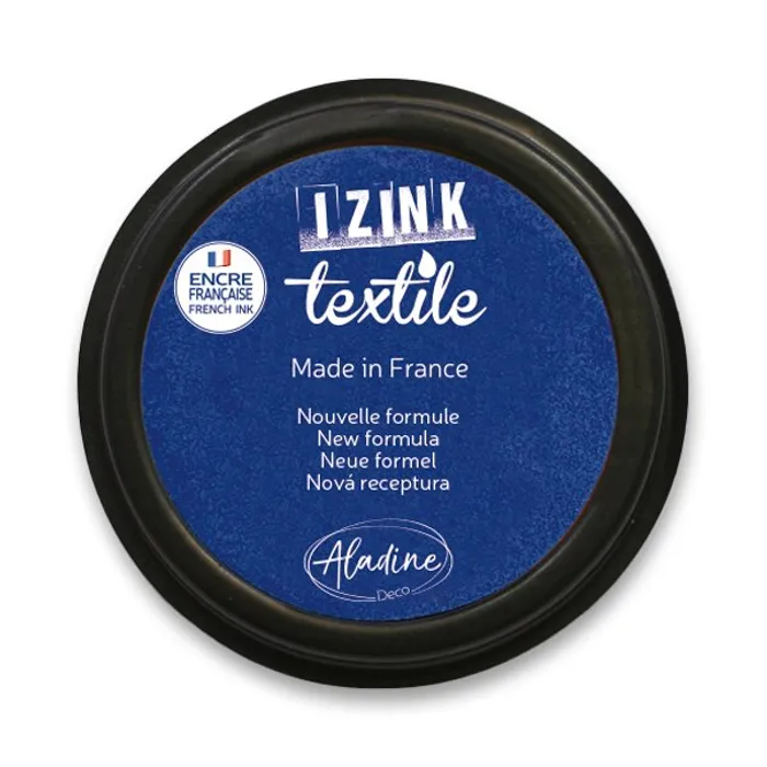 Główne zdjęcie produktu Razítkovací polštářek Izink Textile tmavě modrá