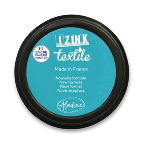 Stempel Izink Tekstylny turkusowy