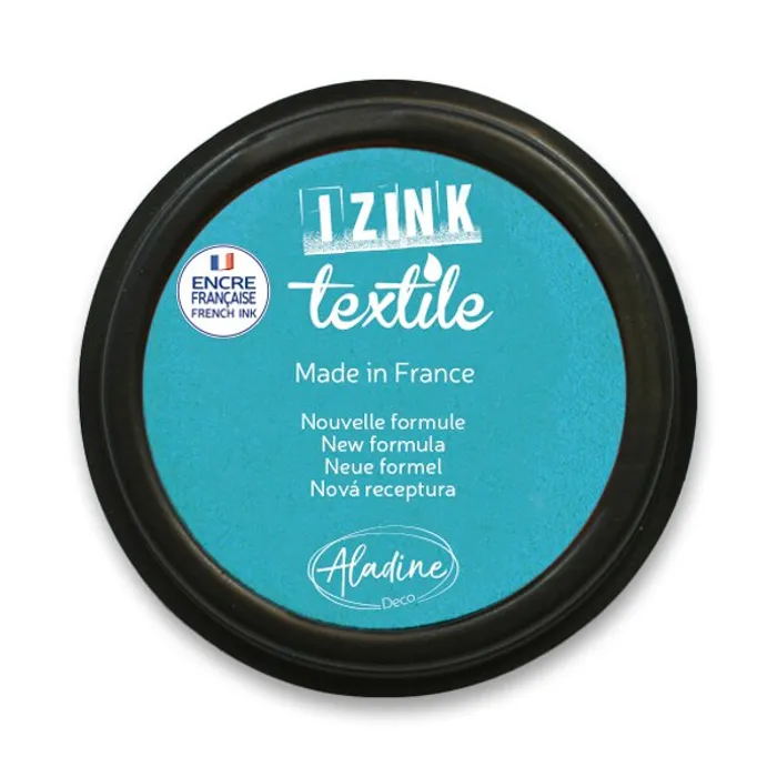 Główne zdjęcie produktu Razítkovací polštářek Izink Textile tyrkysová
