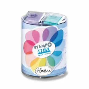 Podkładki pod pieczątki kolorowe - Pastel