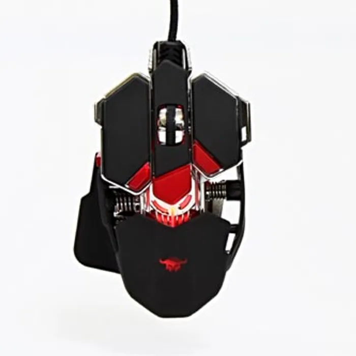 Główne zdjęcie produktu RED FIGHTER Myš M1, 4000DPI, optická, 10tl., 1 kolečko, drátová USB, černá, herní