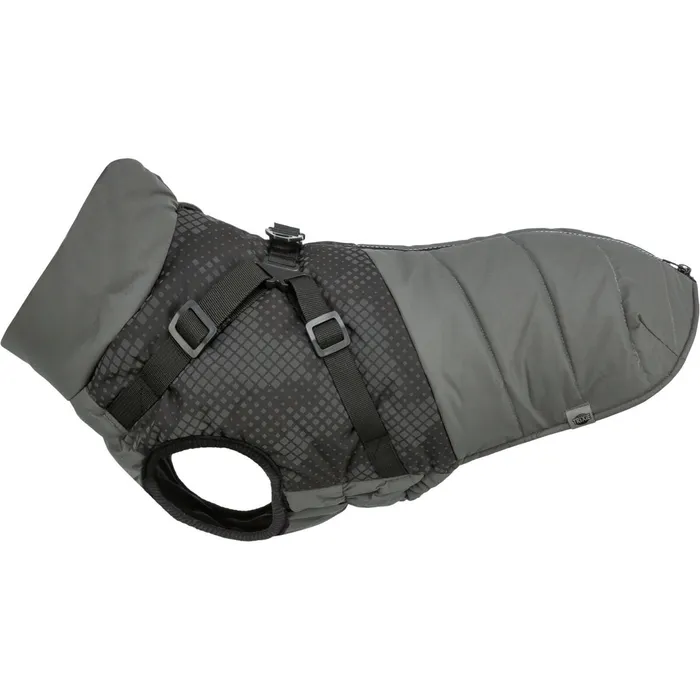 Główne zdjęcie produktu Reflexní obleček PONTIS - vesta s postrojem, šedáS: 36cm, hruď: 48-54cm, krk: 39cm