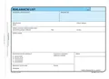Lista reklamacyjna A5, 100 arkuszy 1284