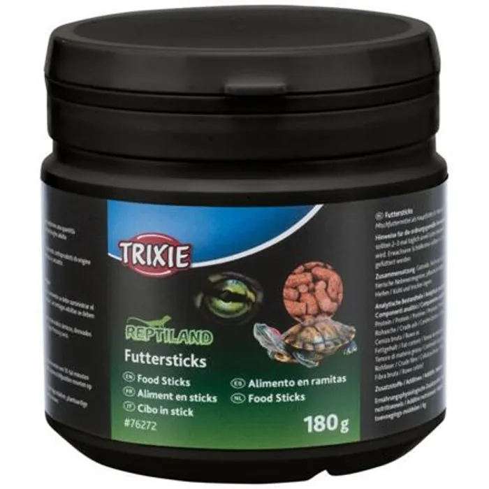 Główne zdjęcie produktu REPTILAND potravinové tyčinky pro vodní želvy, 180 g