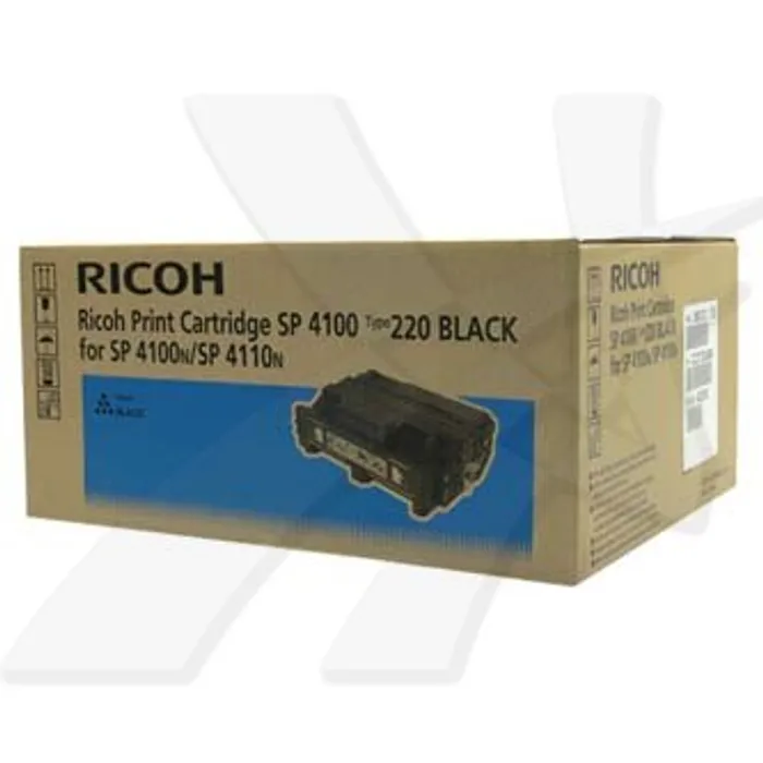Główne zdjęcie produktu Ricoh originální toner 402810, 403180, 407008, 407649, black, 15000str., Ricoh SP 4100, N