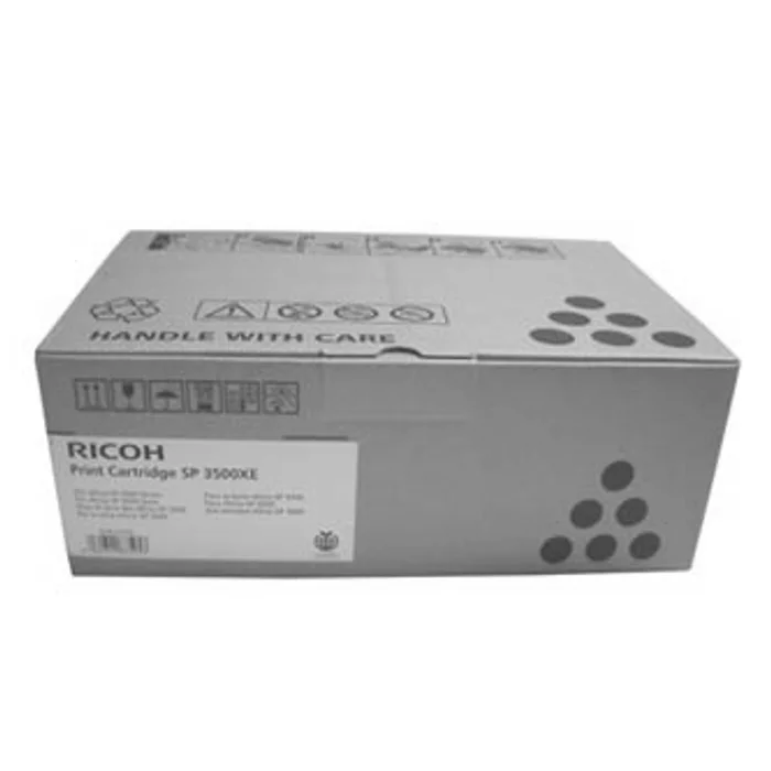 Główne zdjęcie produktu Ricoh originální toner 406990, 404646, 407646, black, 6400str., Ricoh SP3500XE, O