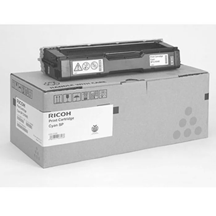 Główne zdjęcie produktu Ricoh originální toner 408185, cyan, 5000str., Ricoh SP C360DNw, O