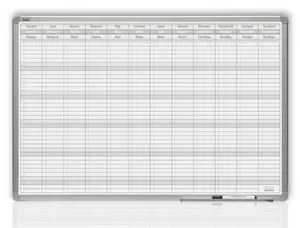 Roční plánovací tabule 90x60 PL/ENG/RUS