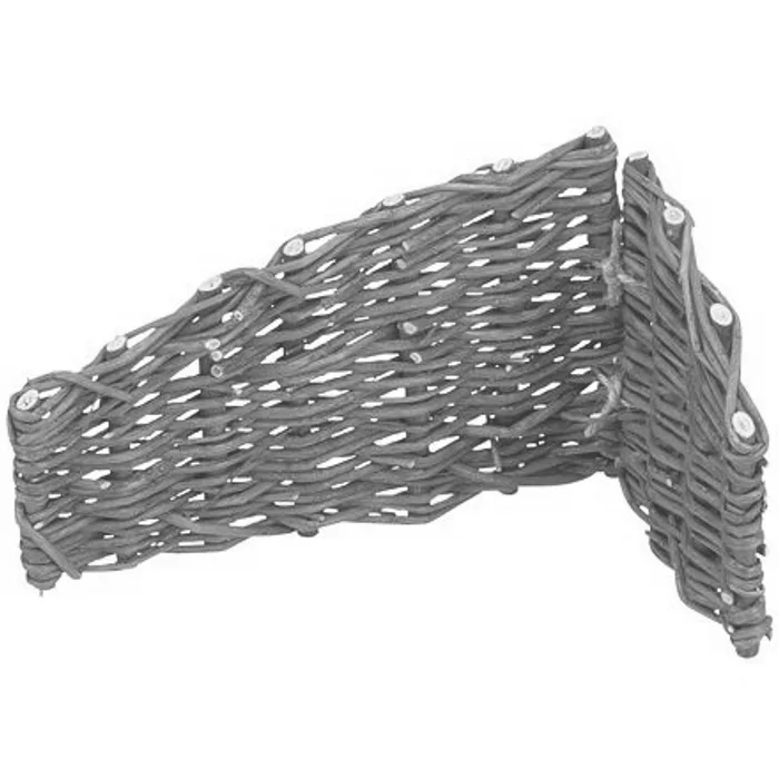 Główne zdjęcie produktu Rohový prvek z vrbového proutí (morče), šíře 30/20cm, výška 12-20 cm
