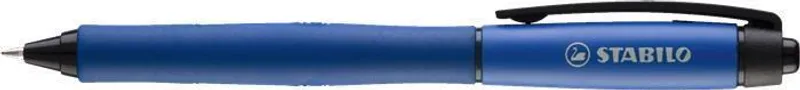 Główne zdjęcie produktu Roller se stiskacím mechanismem STABILO PALETTE modrá - hrot F (0,4 mm)