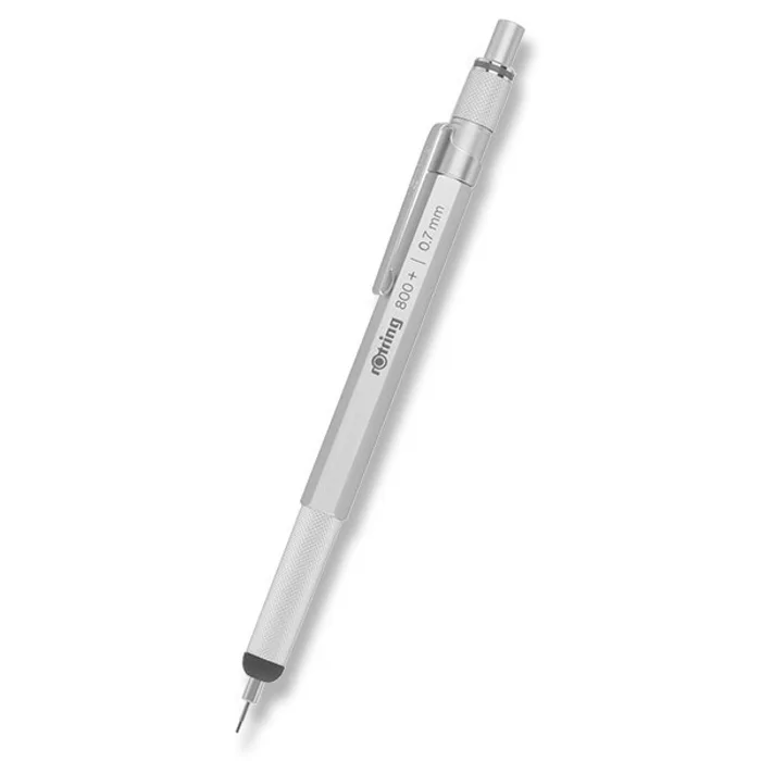 Główne zdjęcie produktu Rotring 800+ Silver stylus a mechanická tužka 0,7 mm