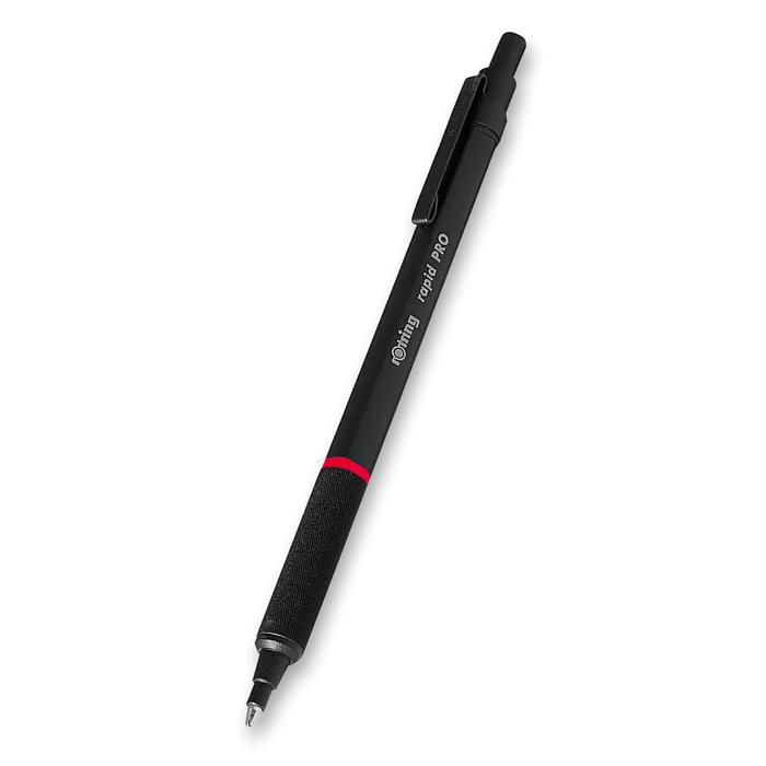 Główne zdjęcie produktu Rotring Rapid Pro Matt Black kuličková tužka