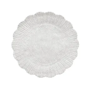 Papier na talerz okrągły biały średnica 21cm [500 szt]