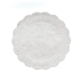 Papier na talerz okrągły biały średnica 28cm [500 szt]